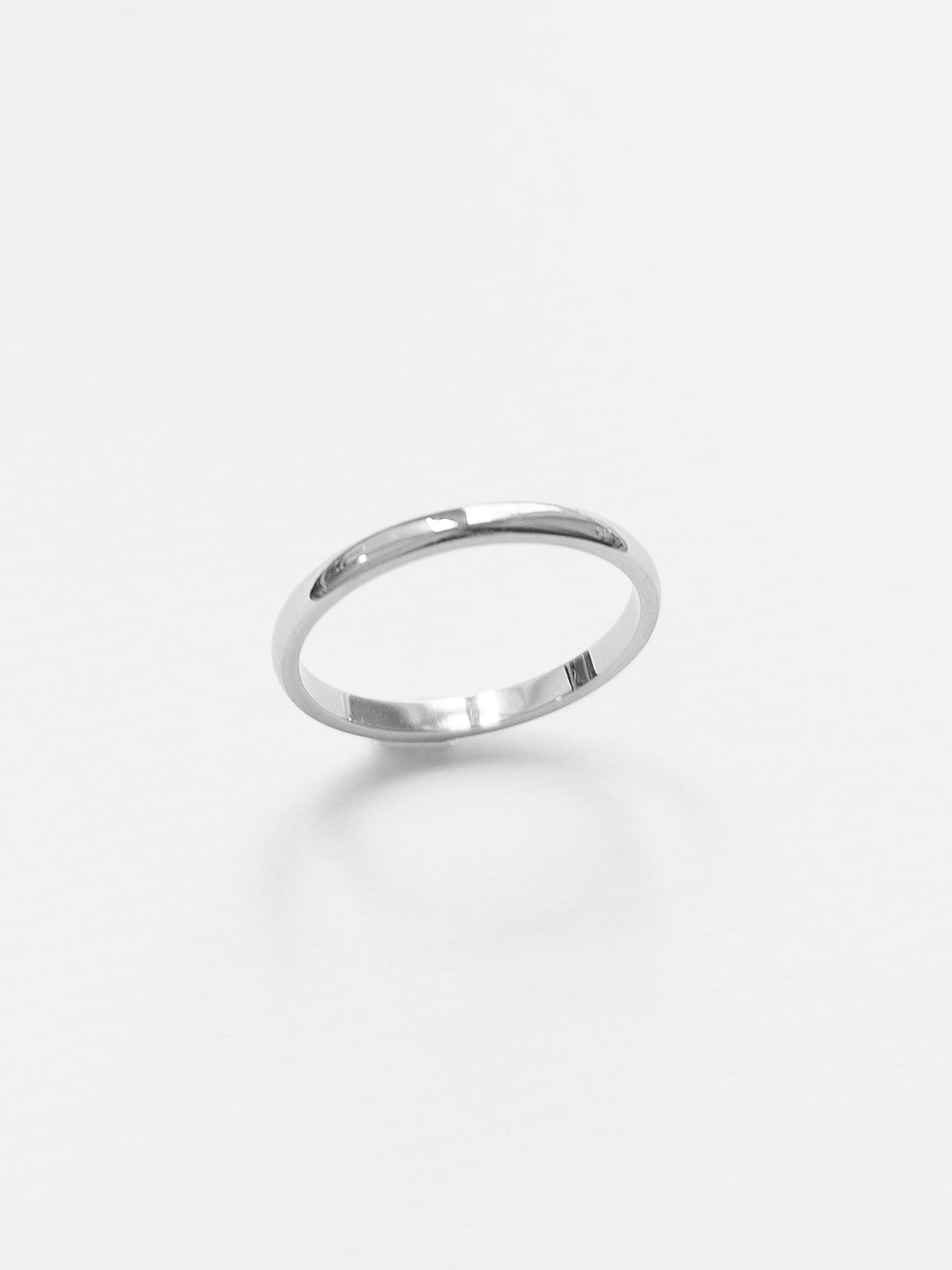Essential Silver Ring  Stainless Steel 2mm