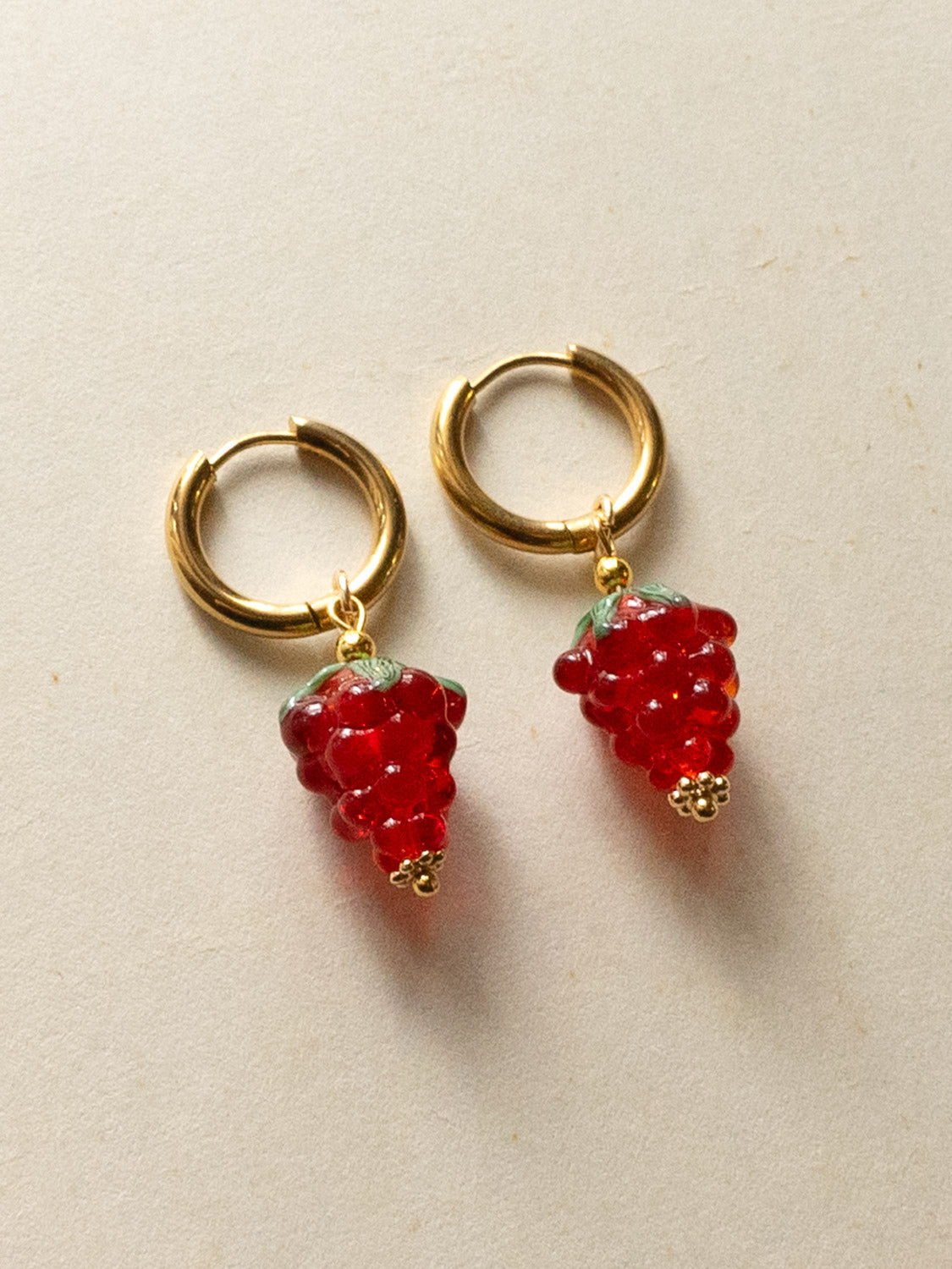 Gold Hoops   Mini Glass Raspberry2 f17b51db fb0c 47f4 89bb 11c3ecbf6dcc