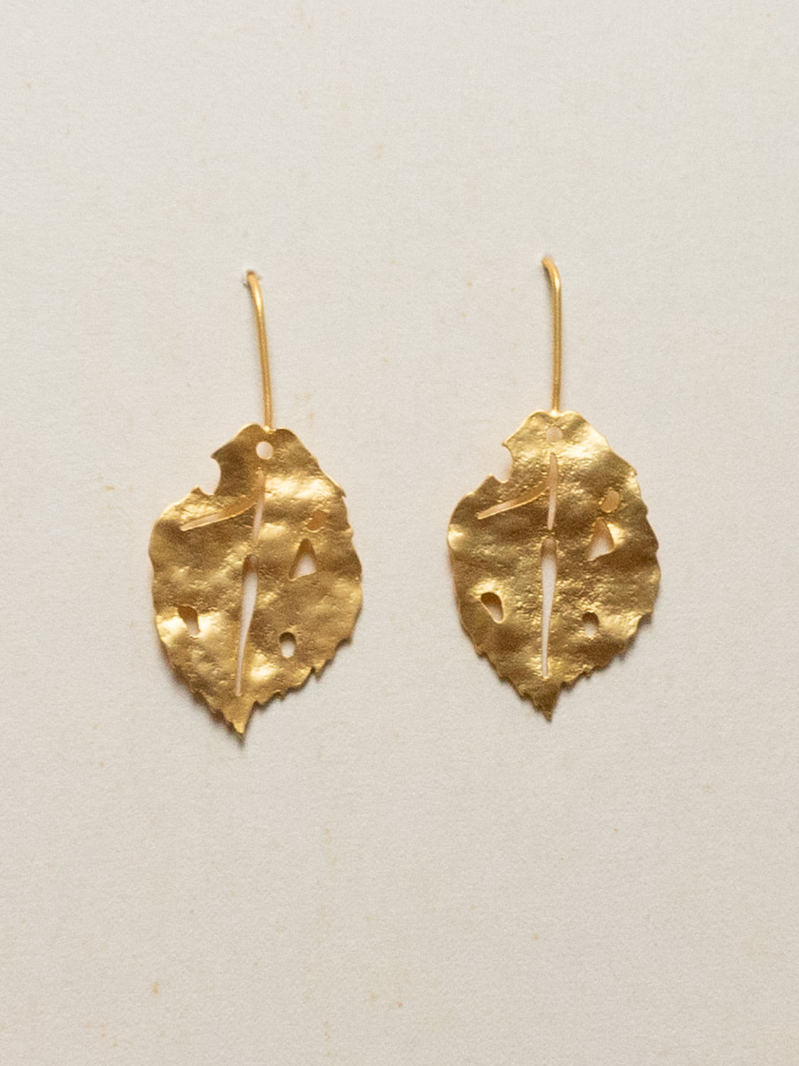 Gold Leaf Earrings