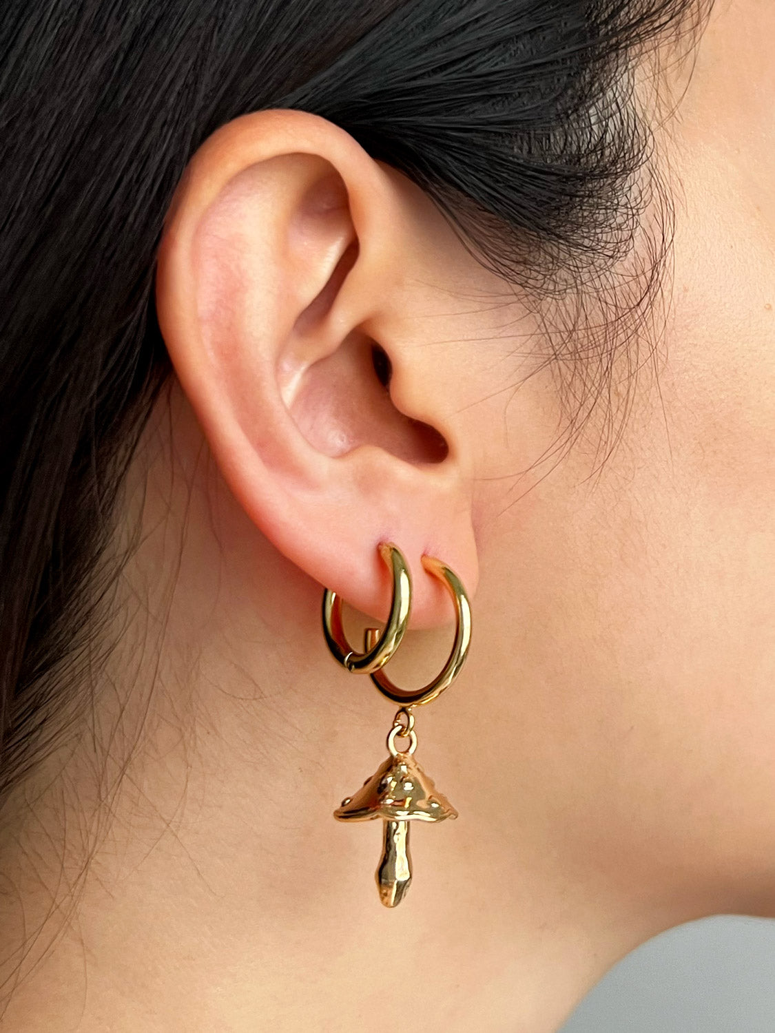 Gold Mushroom Hoops2