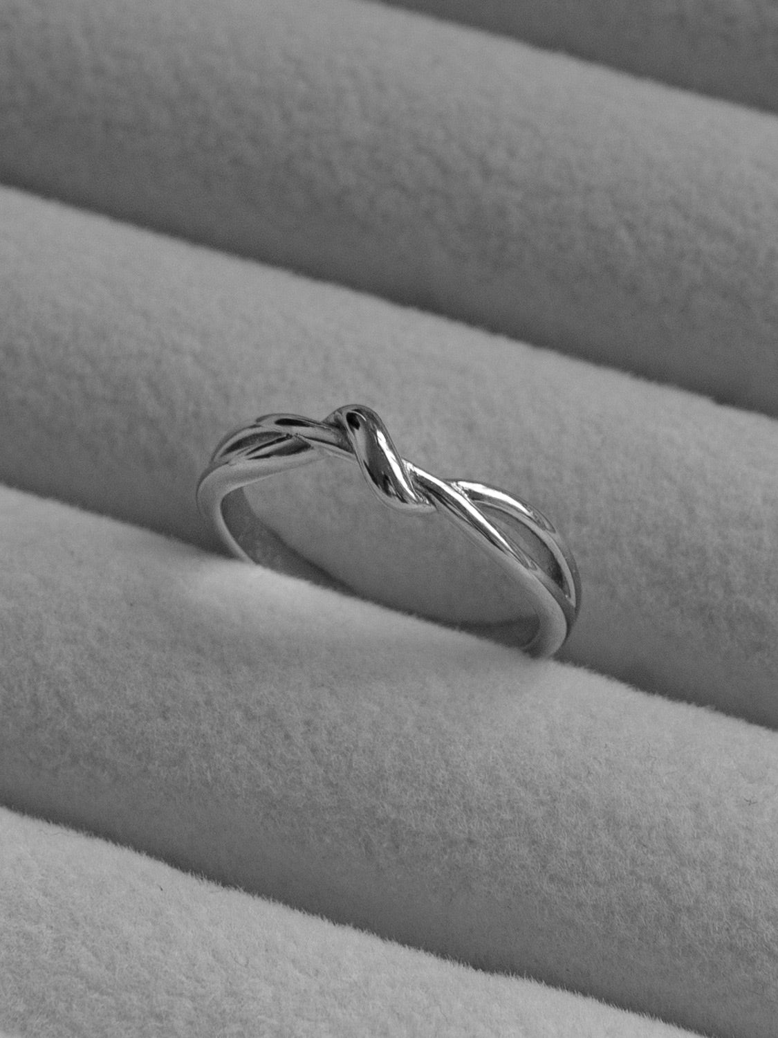 Knot Ring  Stainless Steel   Silver3