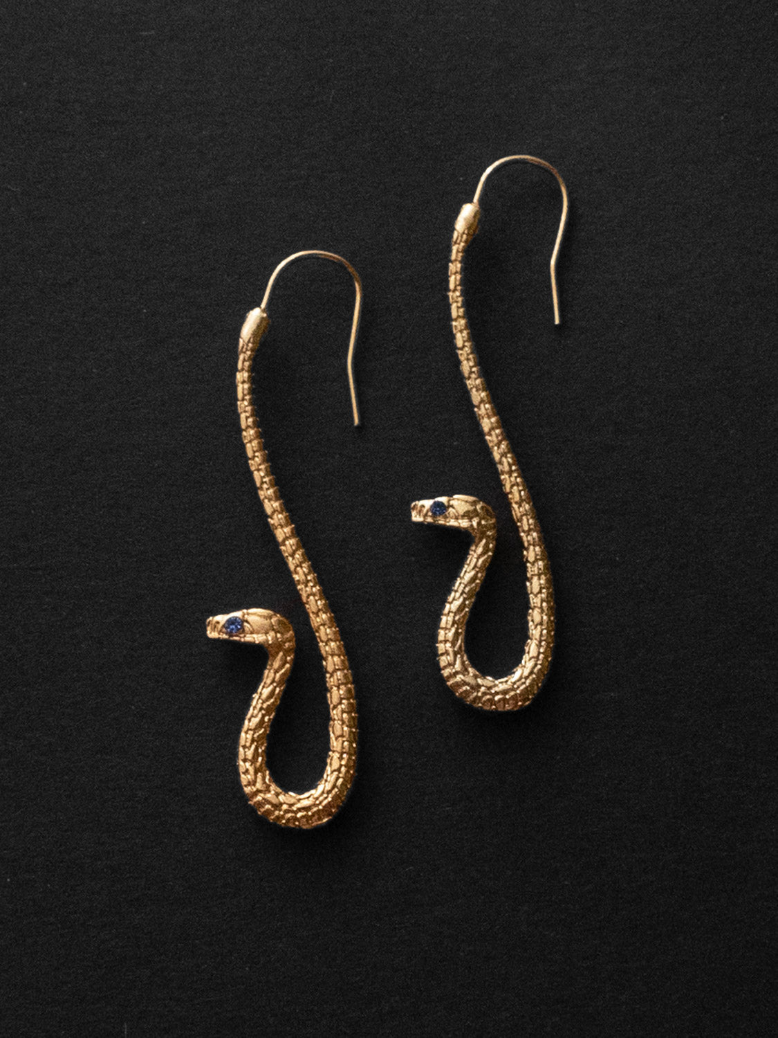 Long Serpent Earrings