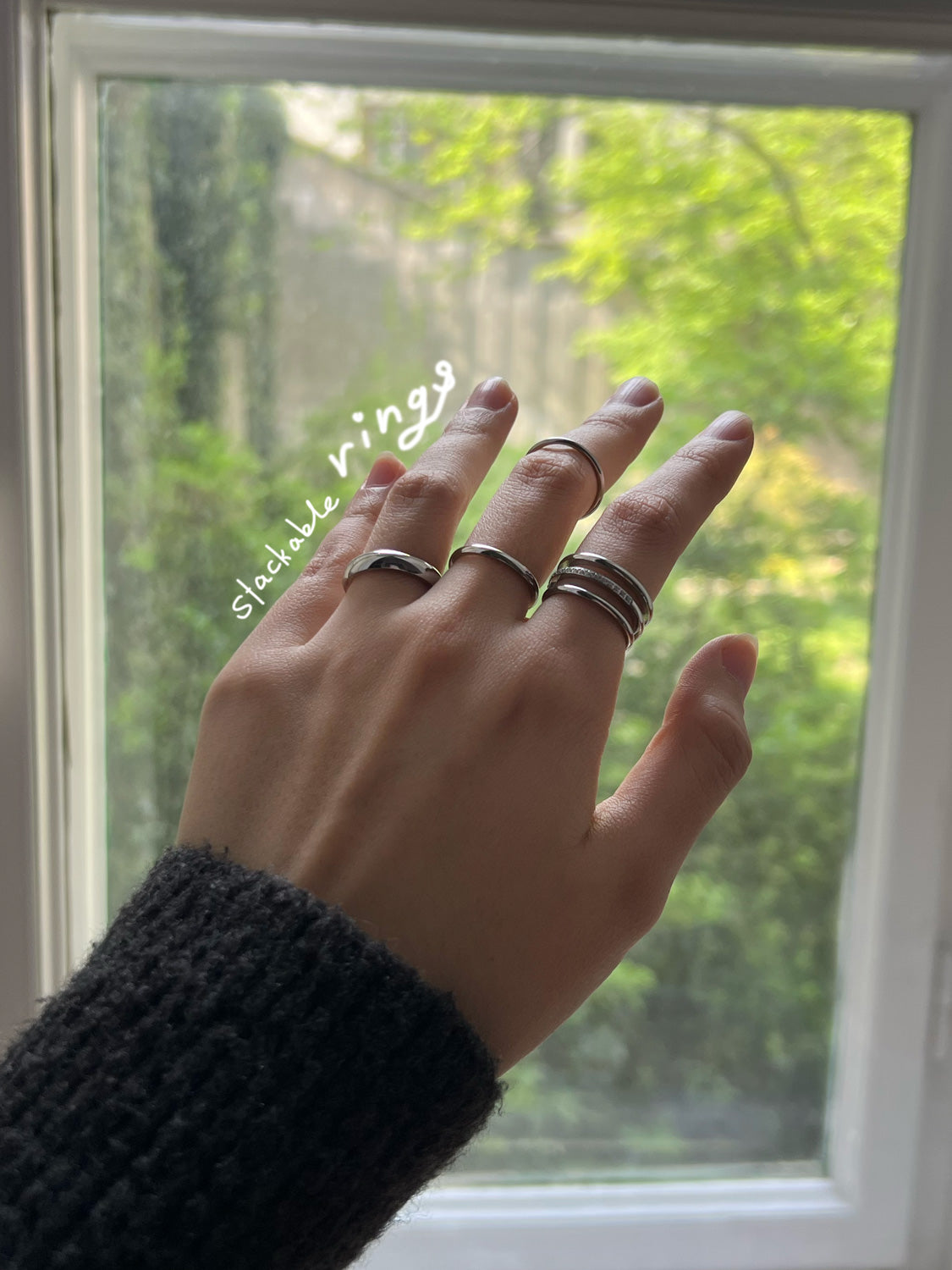 Essential Silver Ring, Stainless Steel 2mm