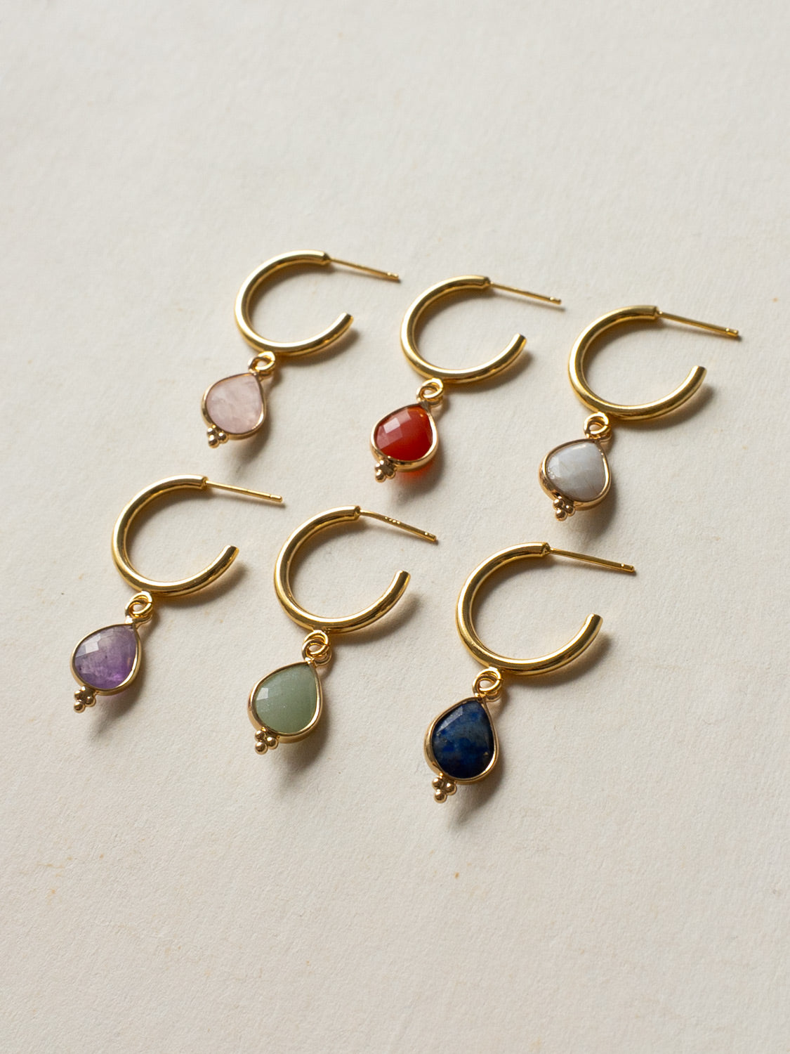 Spiritborn Hoops - Amethyst Purple