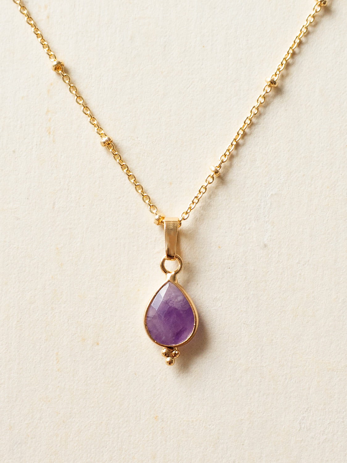 Spiritborn Necklace - Amethyst Purple