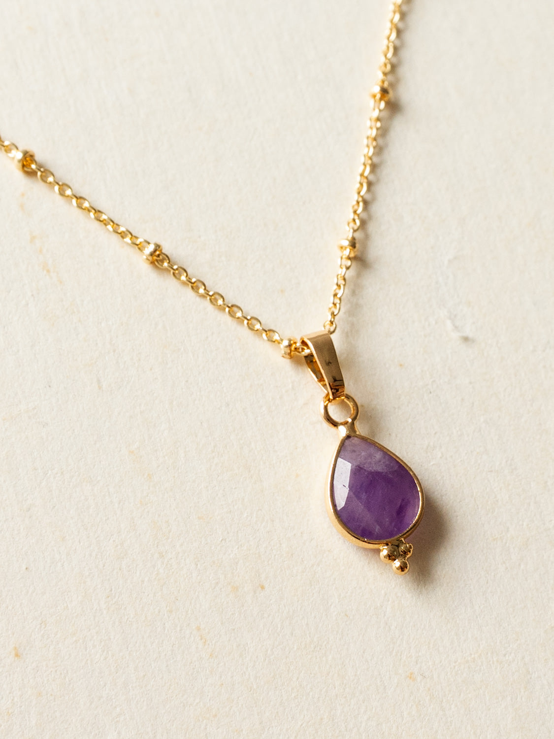 Spiritborn Necklace - Amethyst Purple