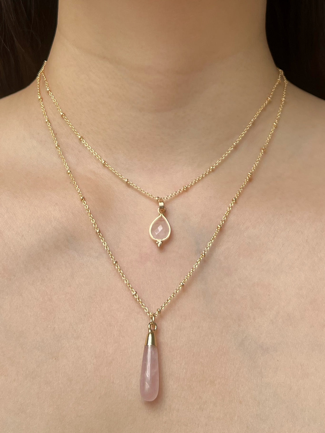 Spiritborn Necklace   Rose Quartz