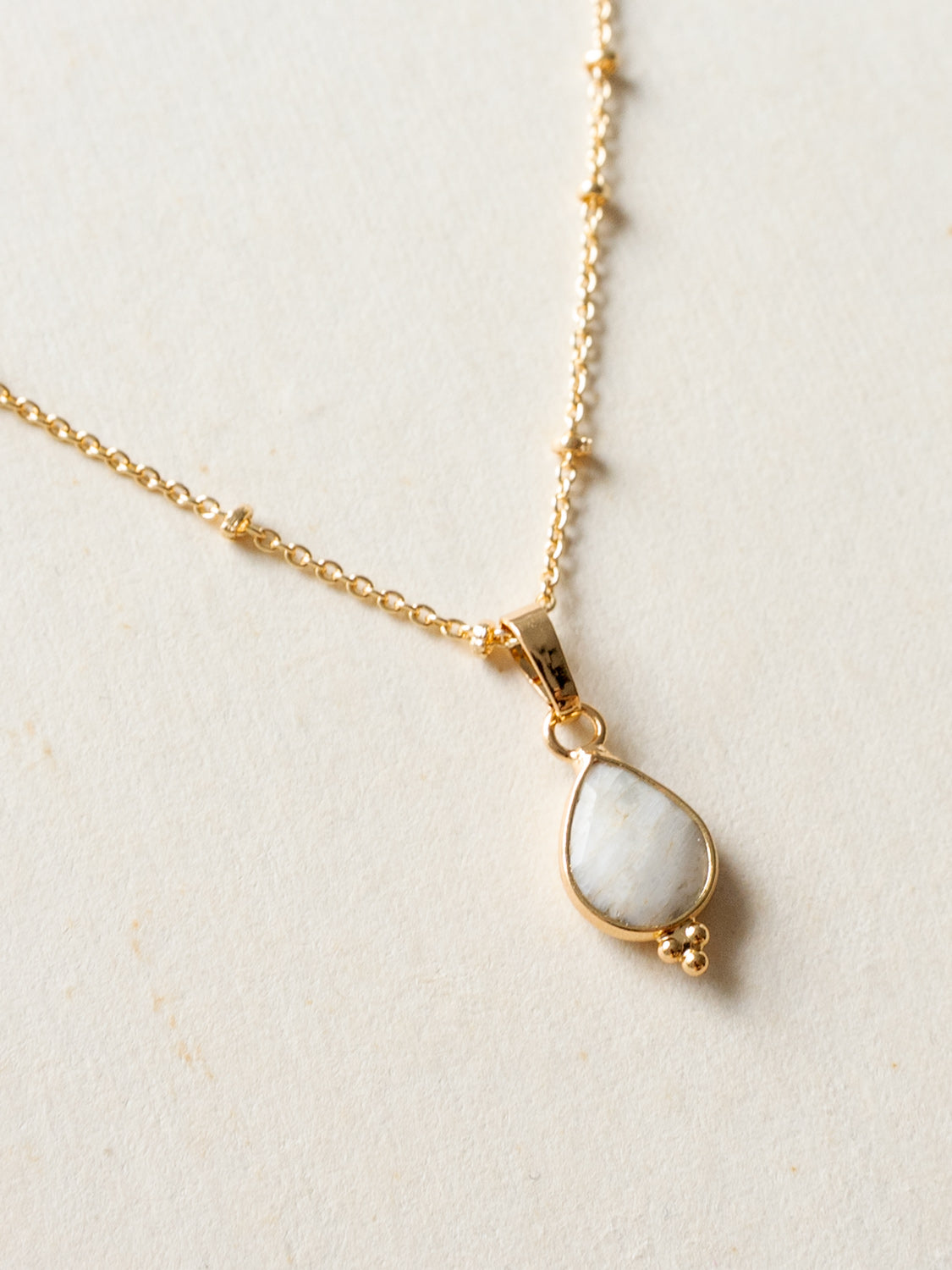 Spiritborn Necklace - White Jade