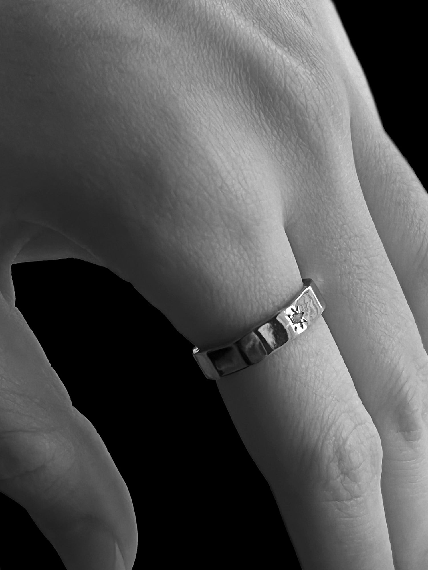 Starburst Ring   Silver2