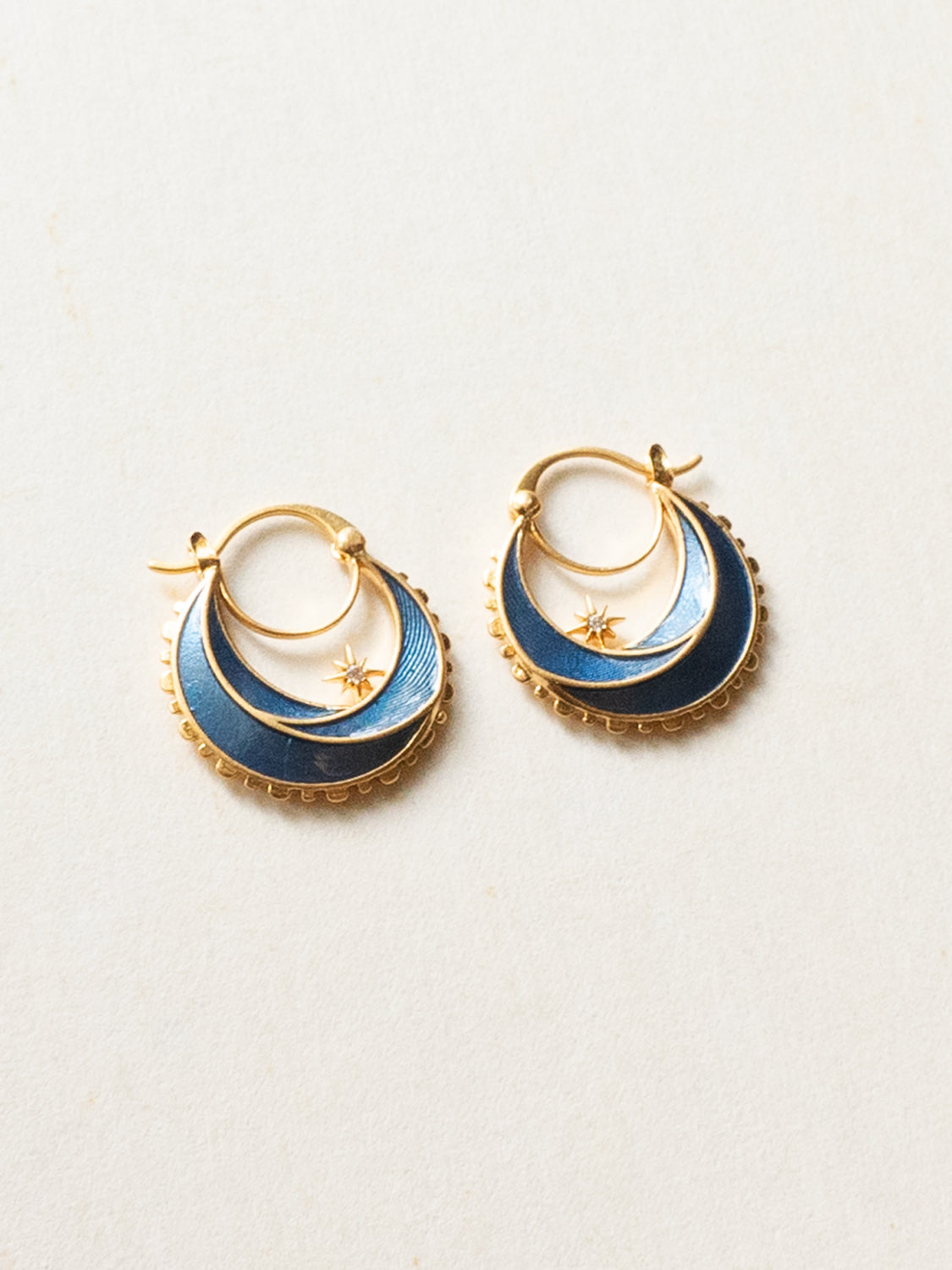 The Journey Beyond Hoop Earrings   Blue2