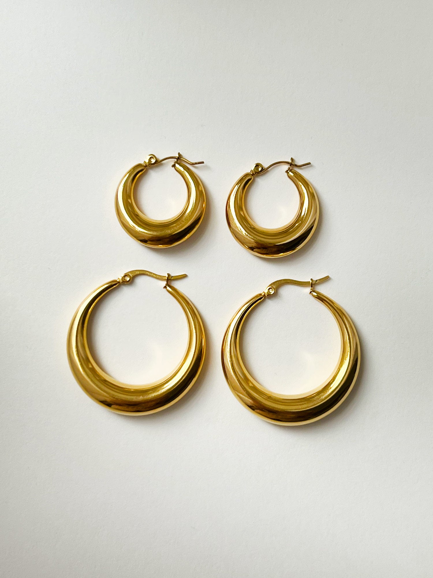 Bold Hoops - Small