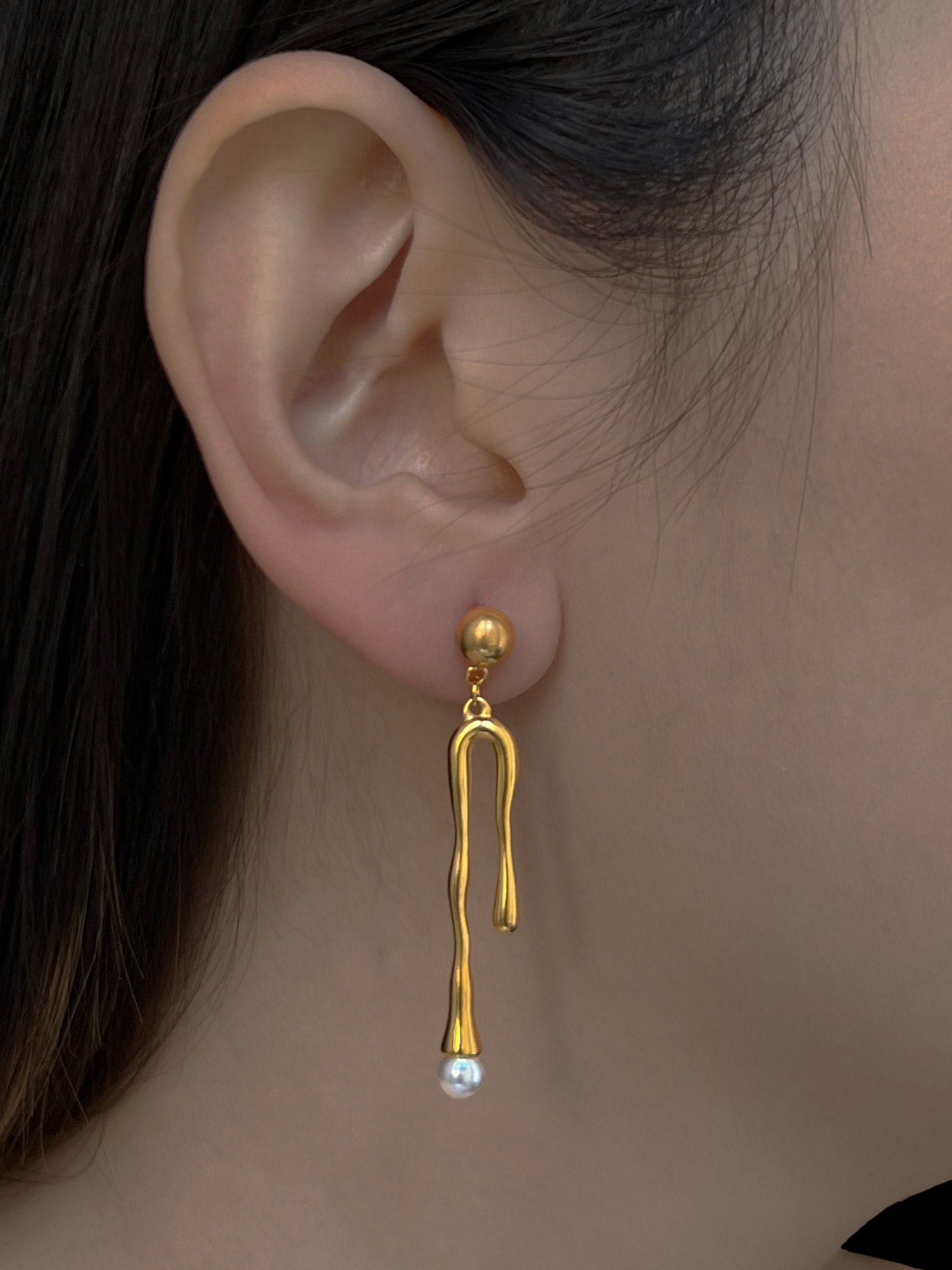drip earrings