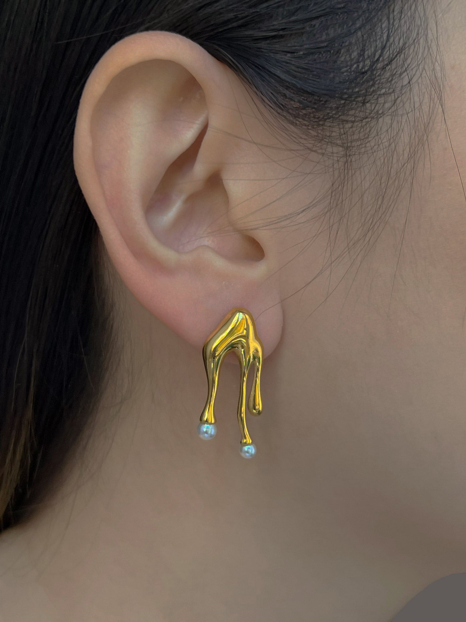 Boucles d'oreilles dégoulinantes El Dorado