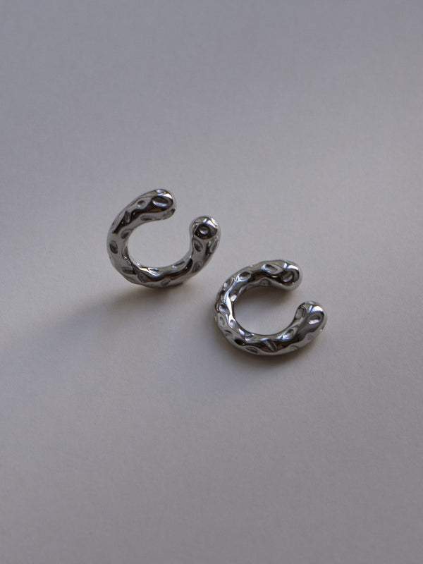 El Dorado Ear Cuffs - Silver