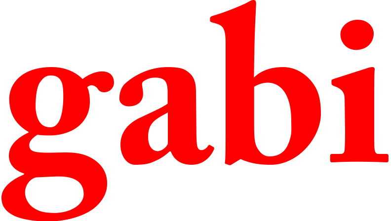 gabi logo 2024 red