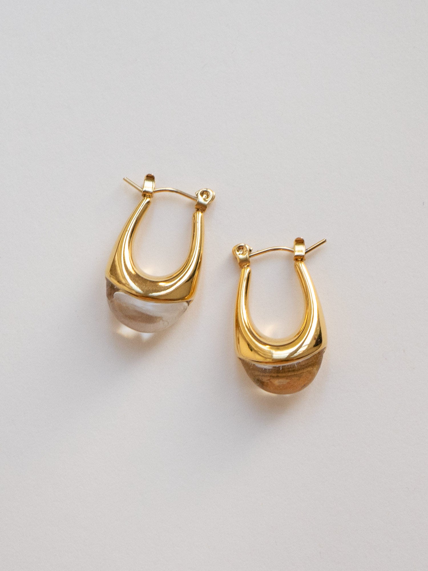 lucite hoops gold3