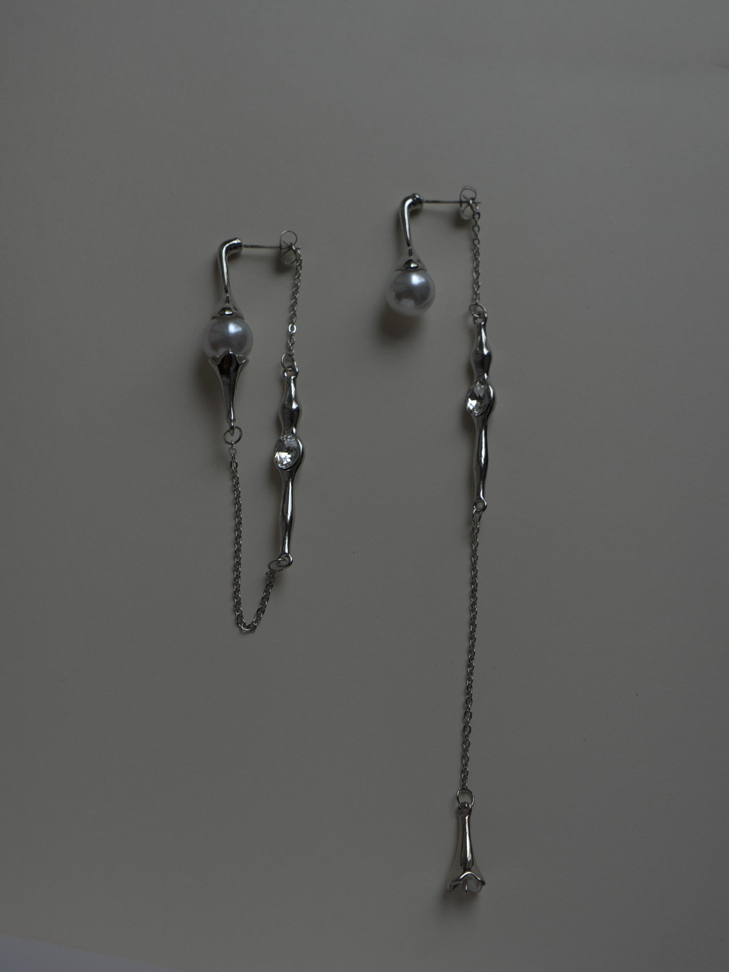 silver elixir earrings dark