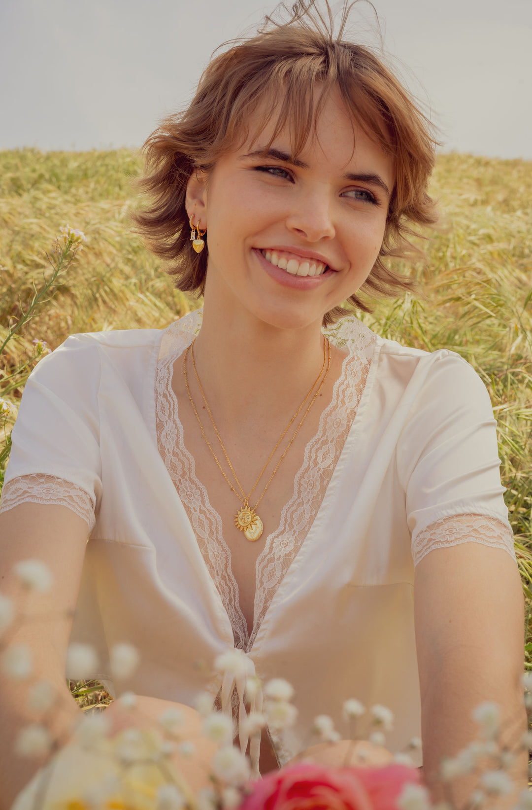 ELLIE Locket Huggies *18K Gold-plated – Gabi The Label