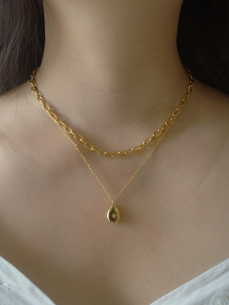 AYN Chain Necklace *18K Gold-plated