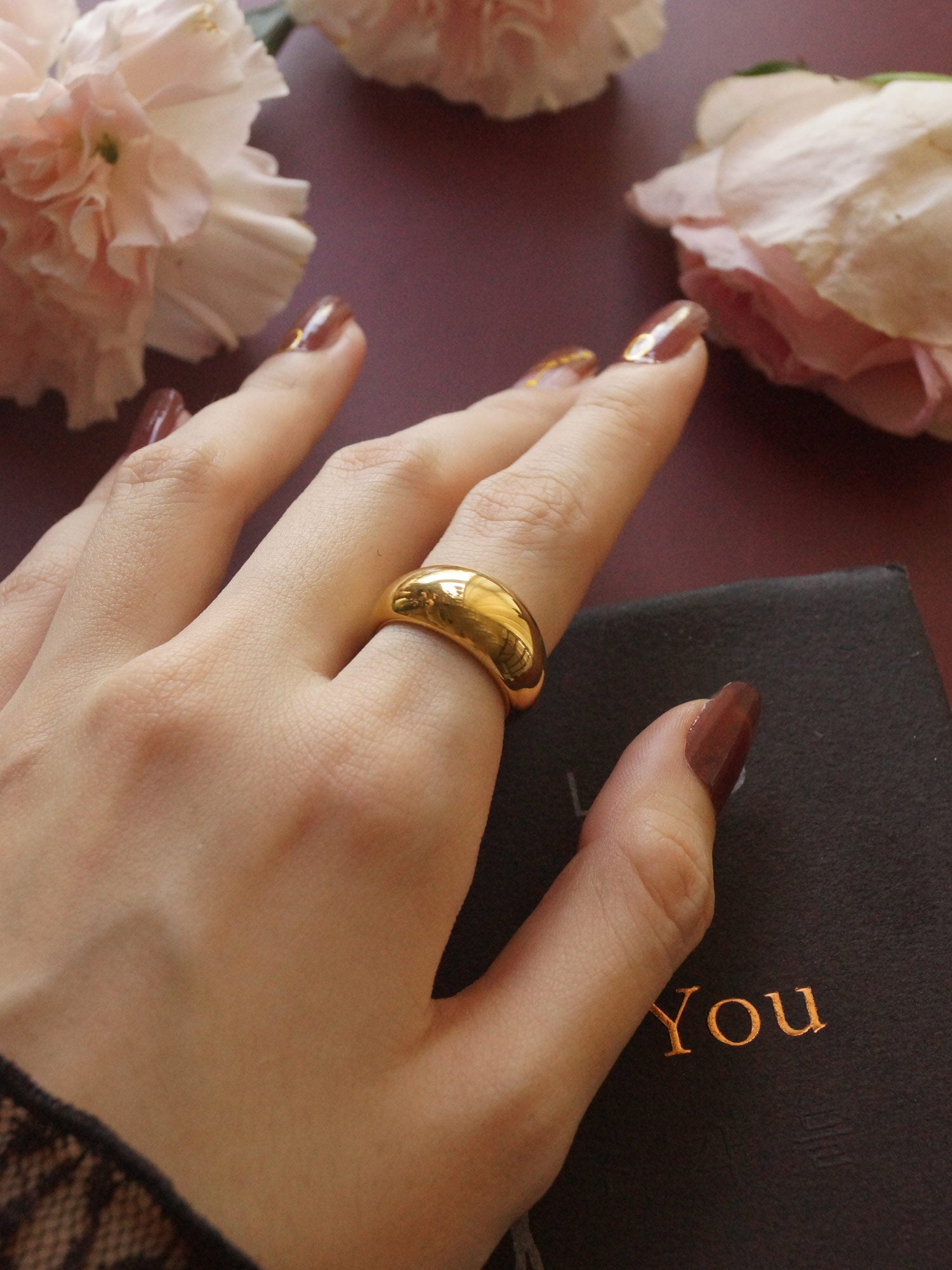 The Bold Ring - Thick *18k Gold-plated