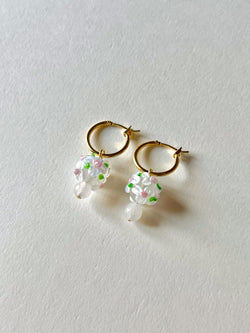 Little Bouquet Hoop Earrings