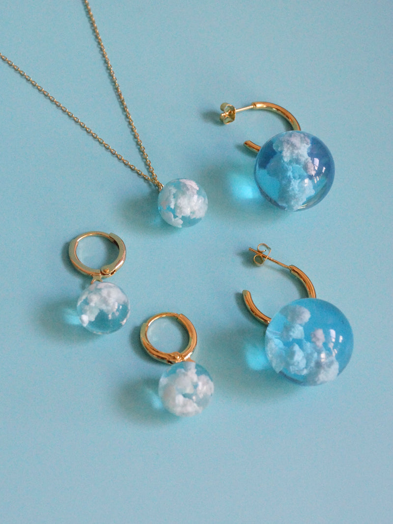 CLOUD Hoops *18K Gold-plated