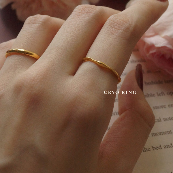 Cryo Ring *18k Gold-plated S925 – Gabi The Label