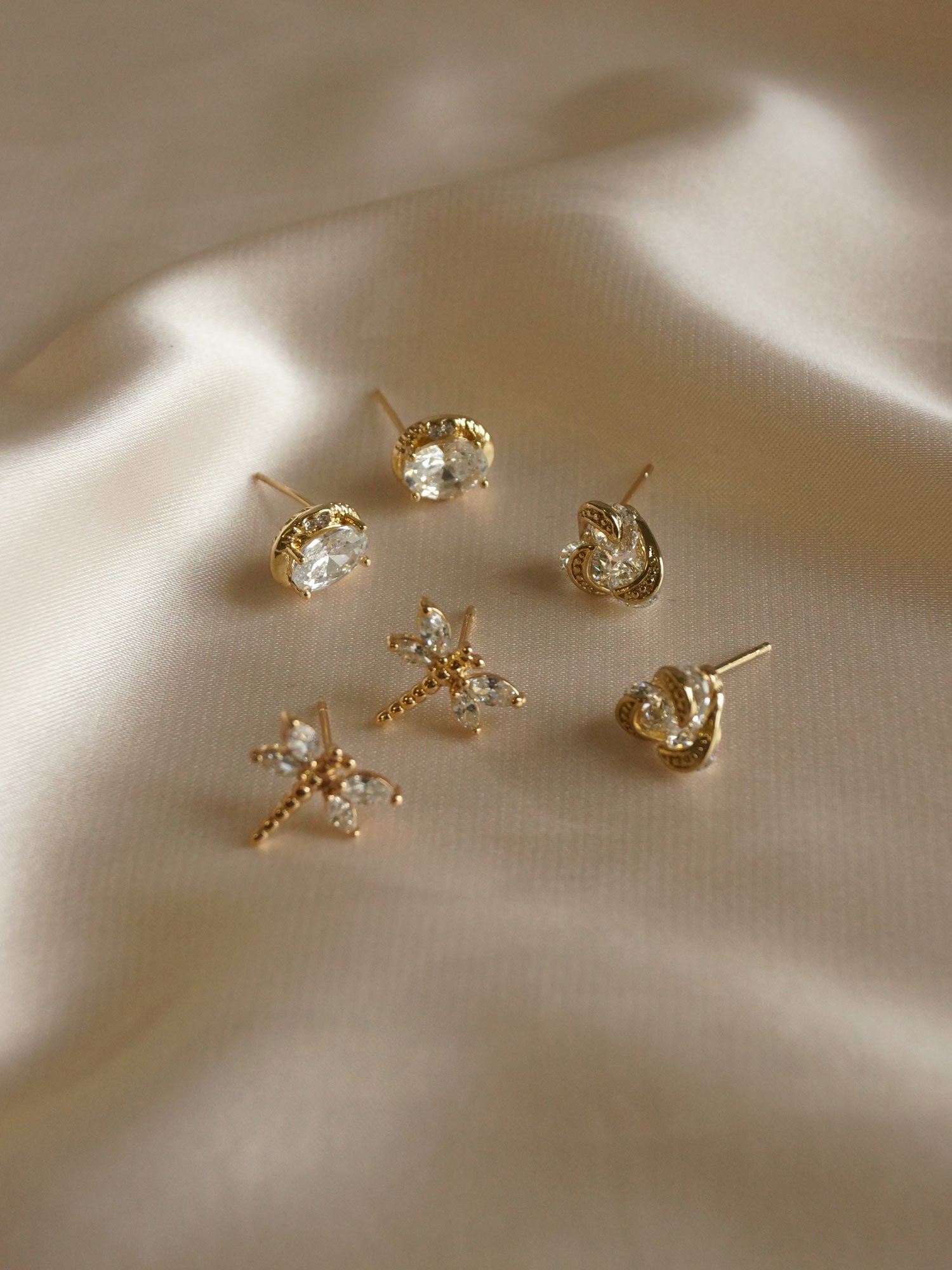DRAGONFLY Earstuds *Gold-plated