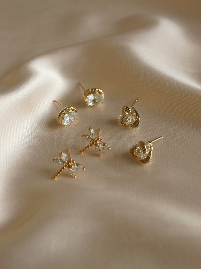 DRAGONFLY Earstuds *Gold-plated