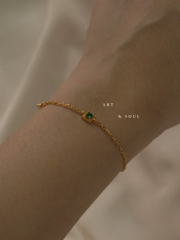 EARTHA Bracelet *18 Gold-plated S925
