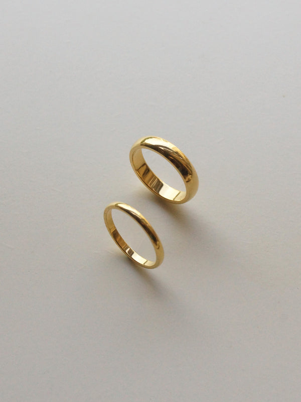 The Essential Ring - Thin *18k Gold-plated