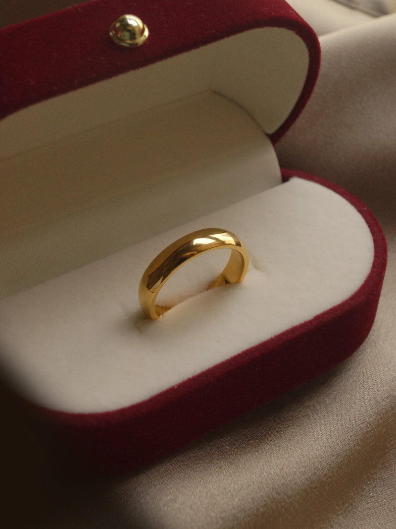 The Essential Ring - Medium *18k Gold-plated