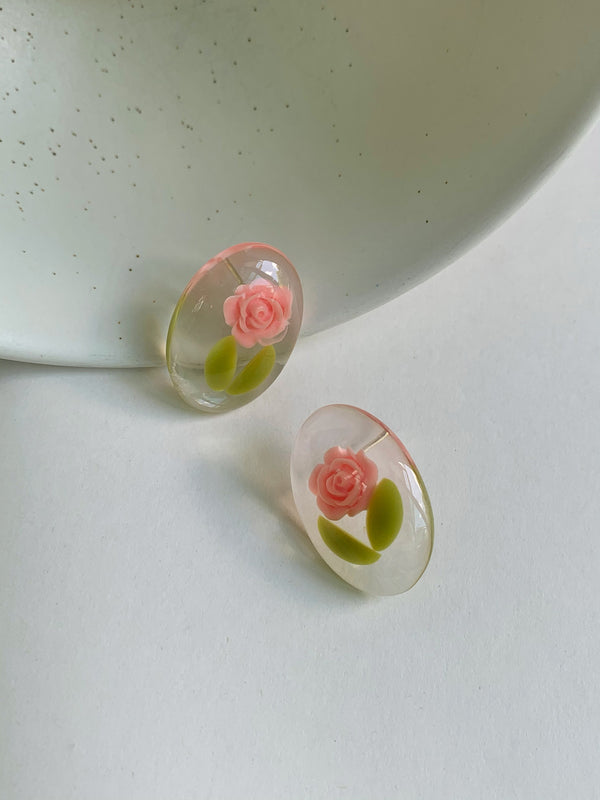 Rose Candy Earstuds