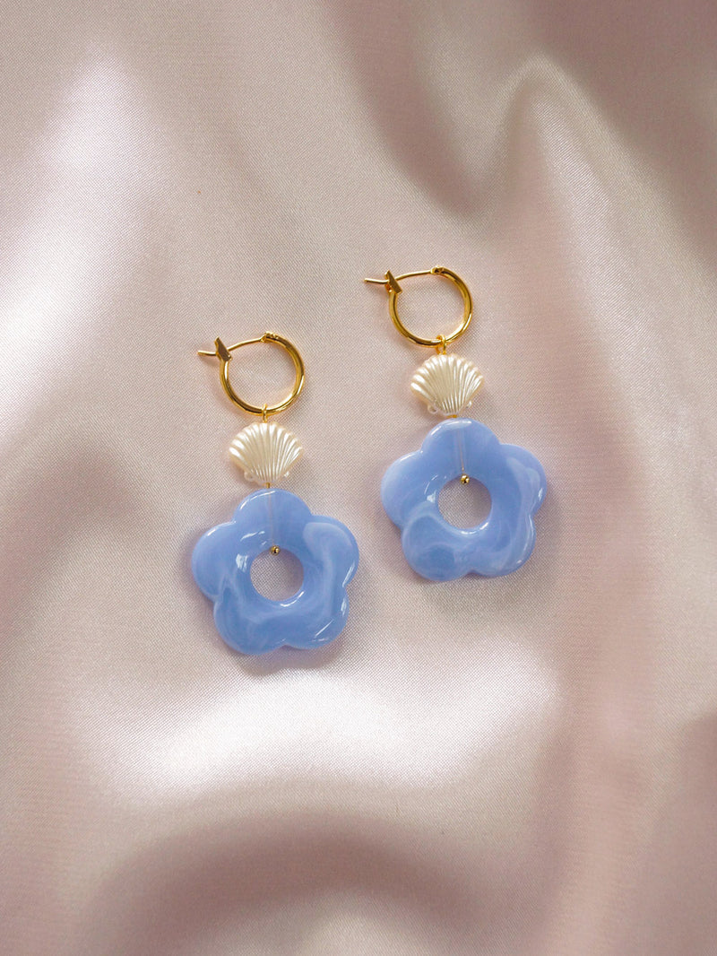 Forget-me-not Dangles *18K Gold-plated