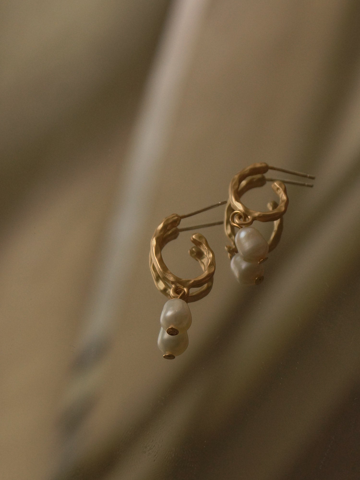 Boucles d'oreilles Hanne *S925 Poteaux d'oreille