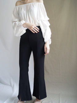 Jodi Black Bell Bottom Pants - Gabi The Label