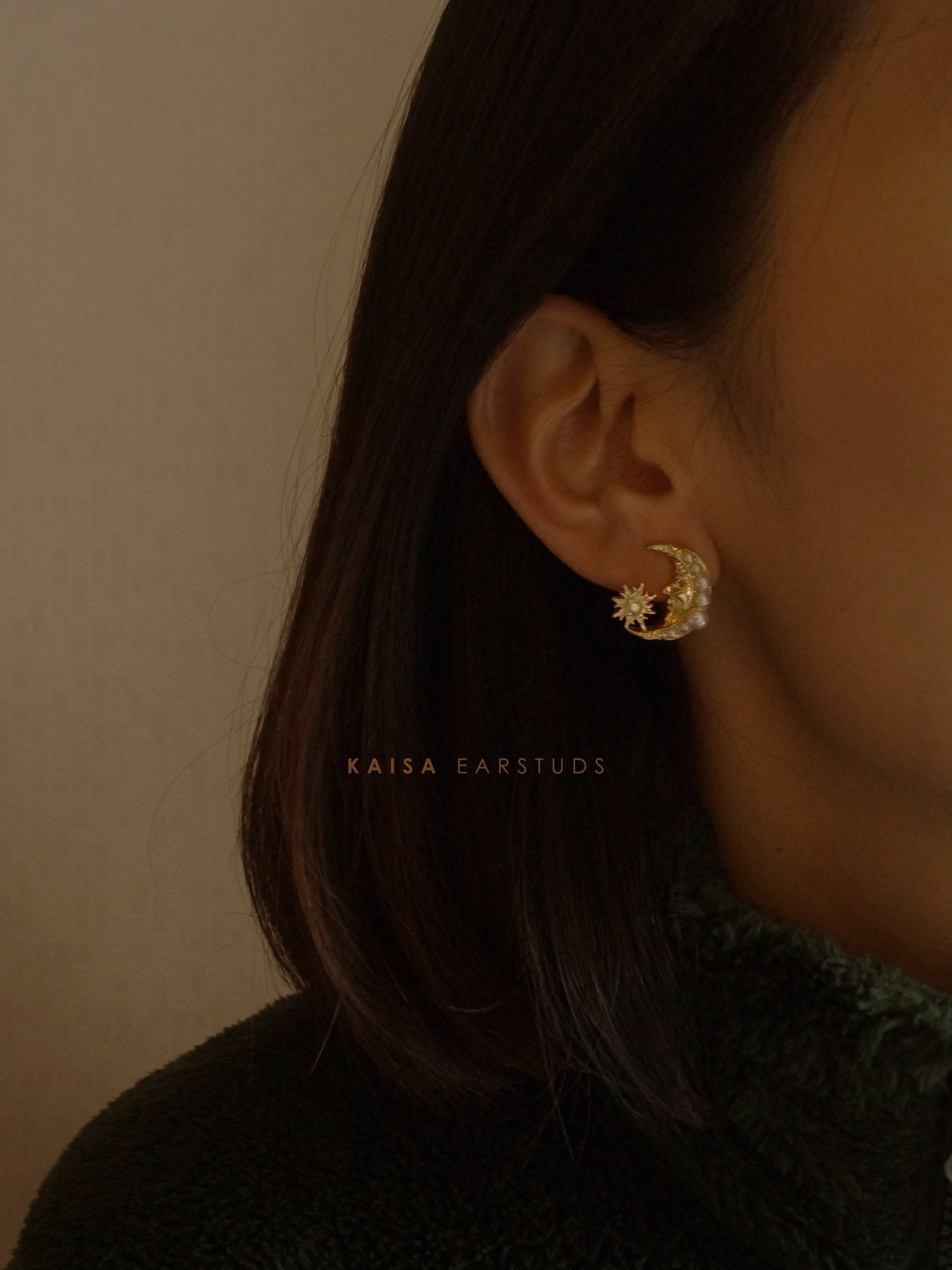 gabi label kaisa earstuds model teaser