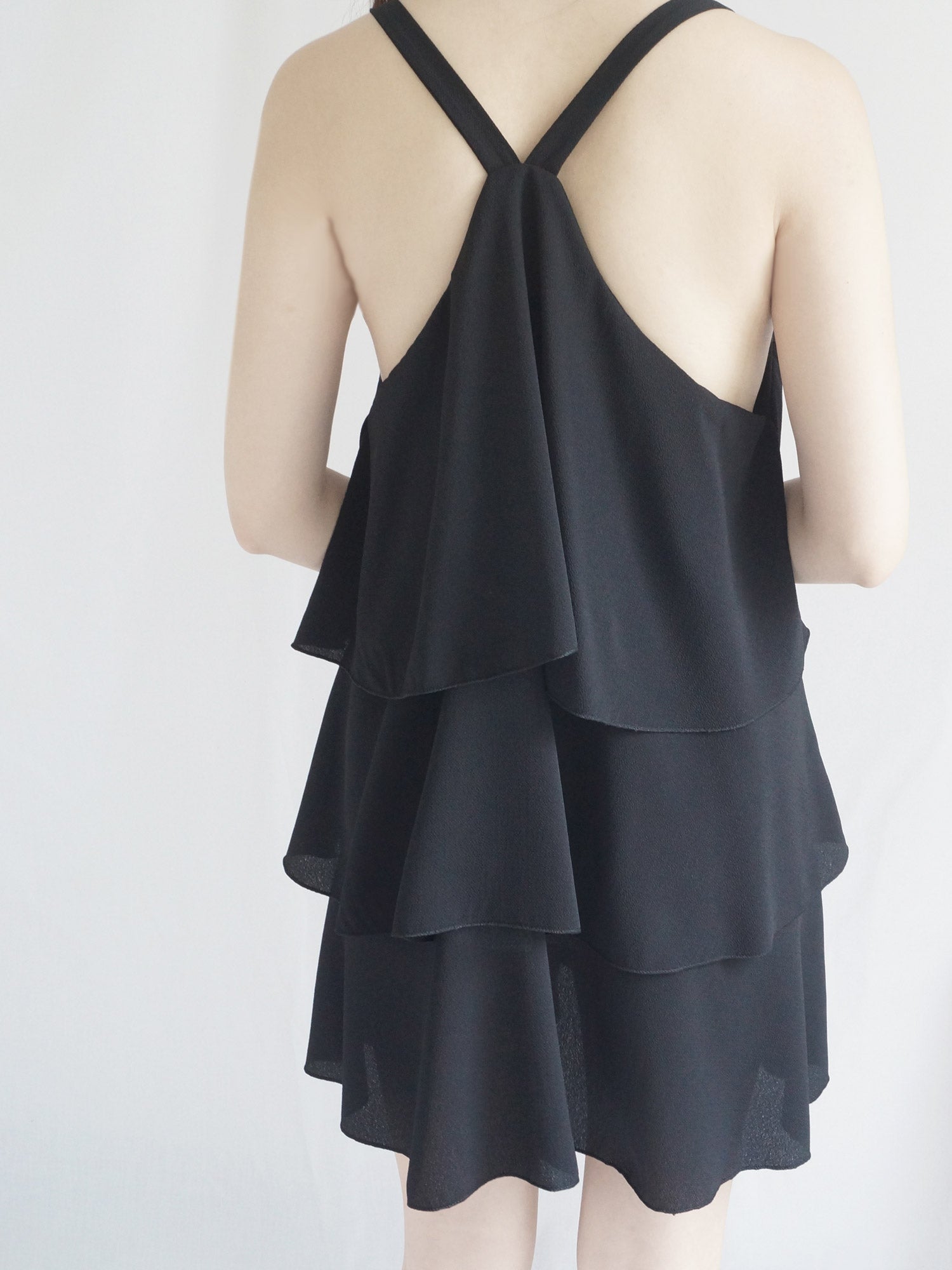 gabi label louisa dress black 6 2