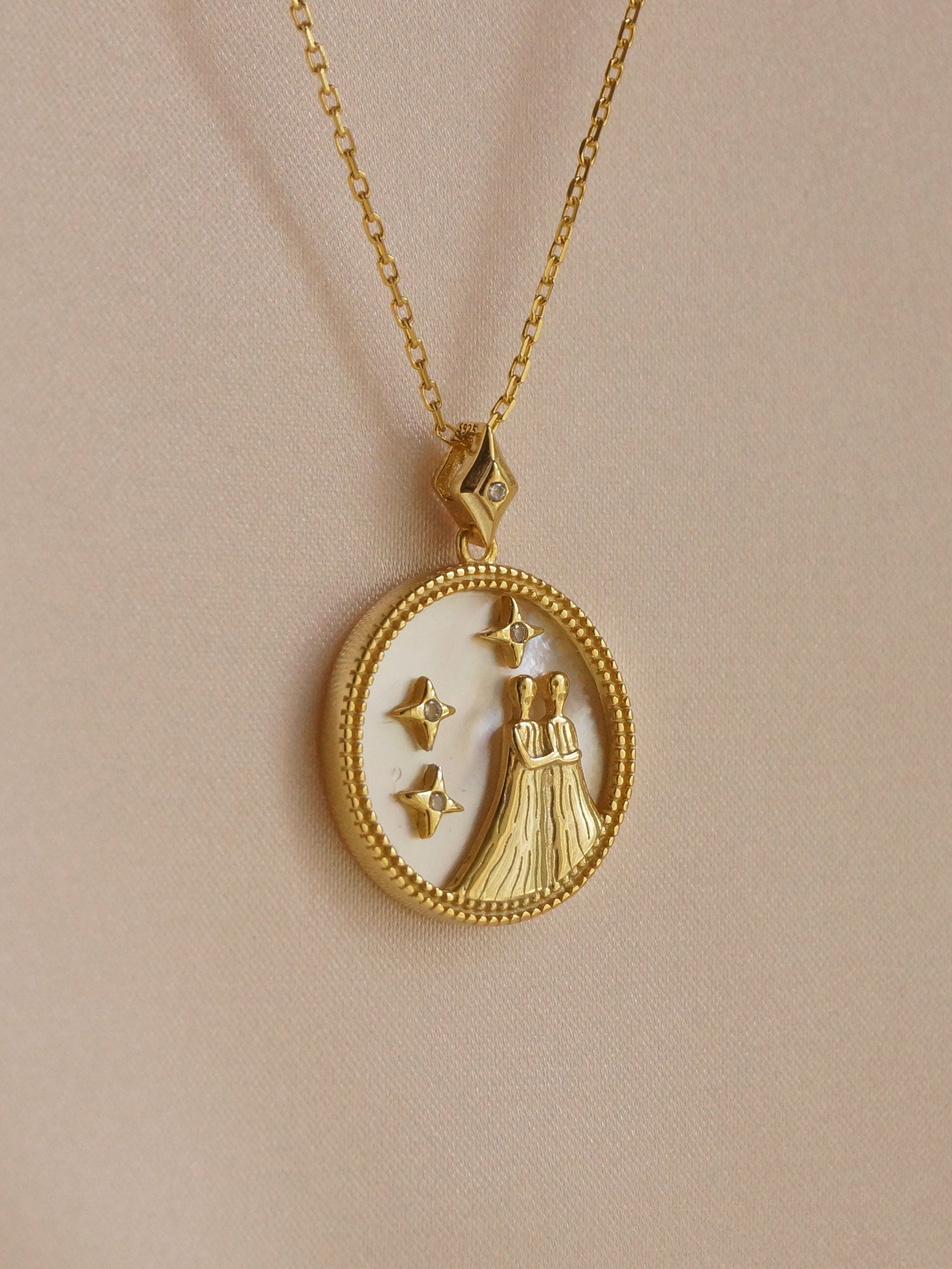 Collier Coquillage Horoscope *Plaqué Or S925