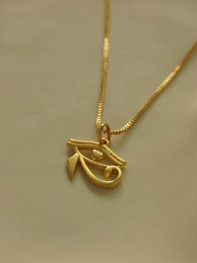Eye of Horus Necklace *18K Gold-plated