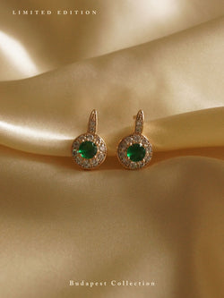 KATA Earrings - Jade Green *Gold-plated // GABI EXCLUSIVE