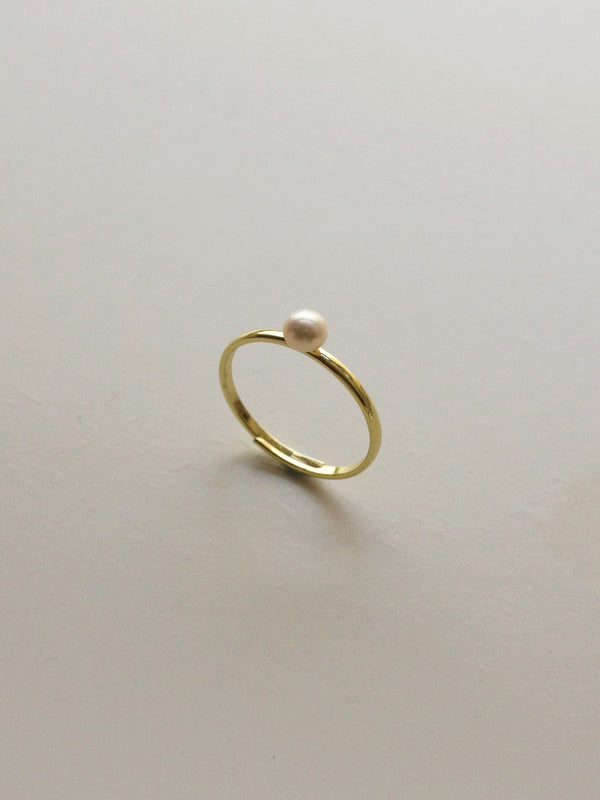 Pearl Ring - Little Pearl *14k Gold-plated S925