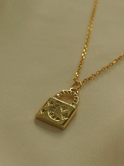 Secret Lock Necklace *18K Gold-plated