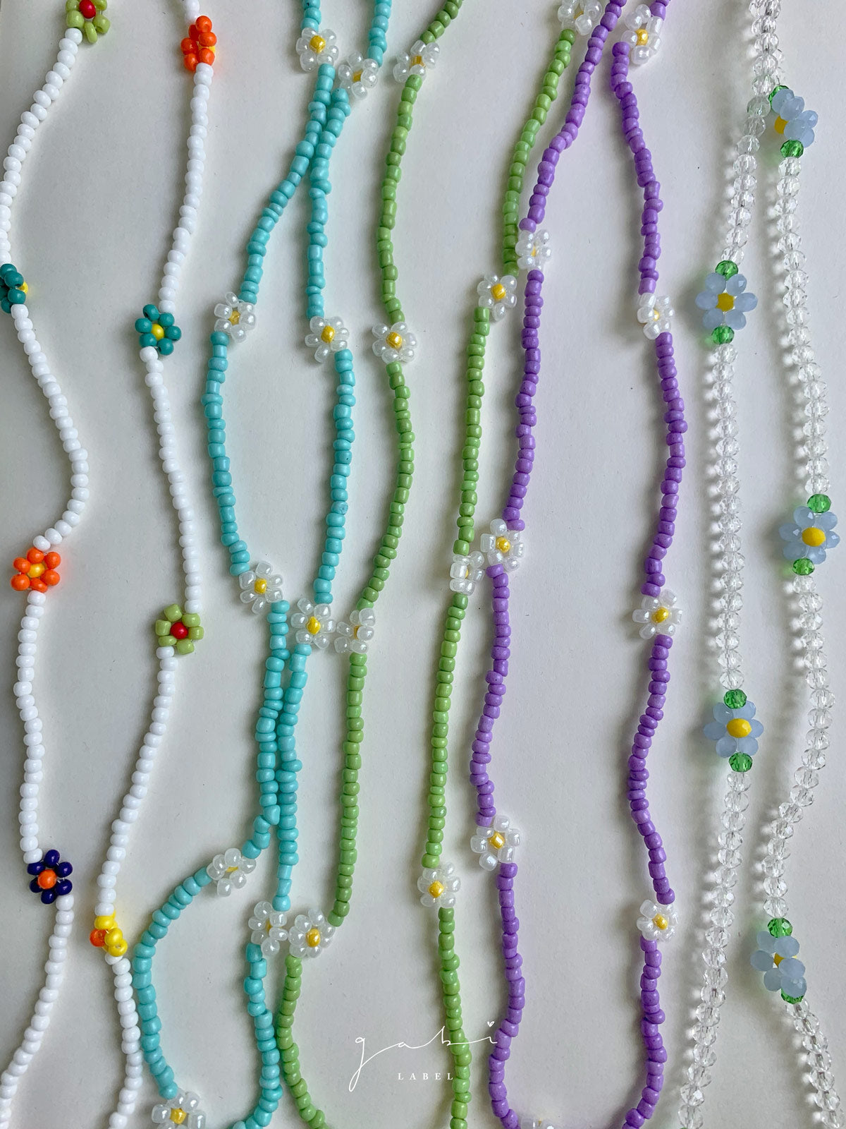 Beaded Mask Chain - Transparent
