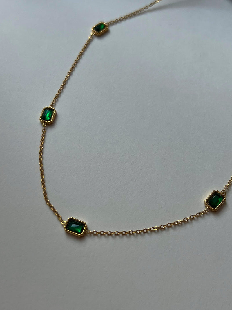 Buy Vintage Emerald Pendant for Women Unique Green Emerald Gemstone Pendant  Art Deco Handmade Necklace Wedding Gift Green Gemstone Pendant Online in  India - Etsy