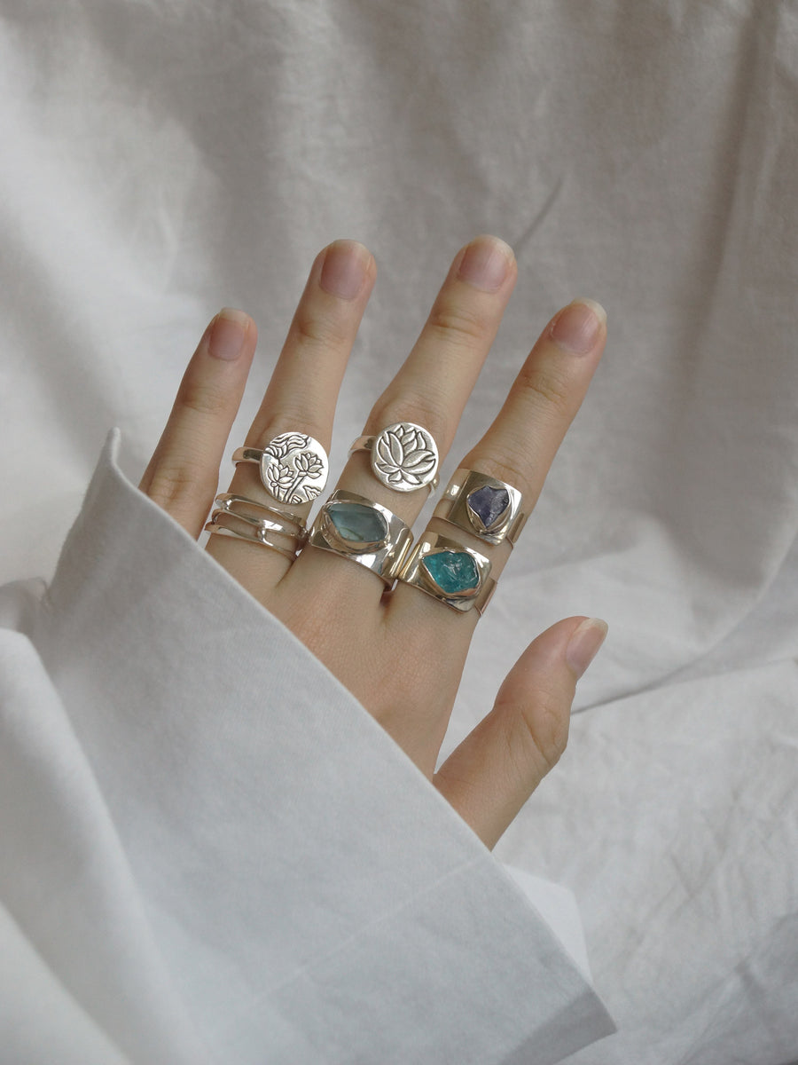 Gabi Rind Ring (925 Sterling Silver) – Gabi The Label