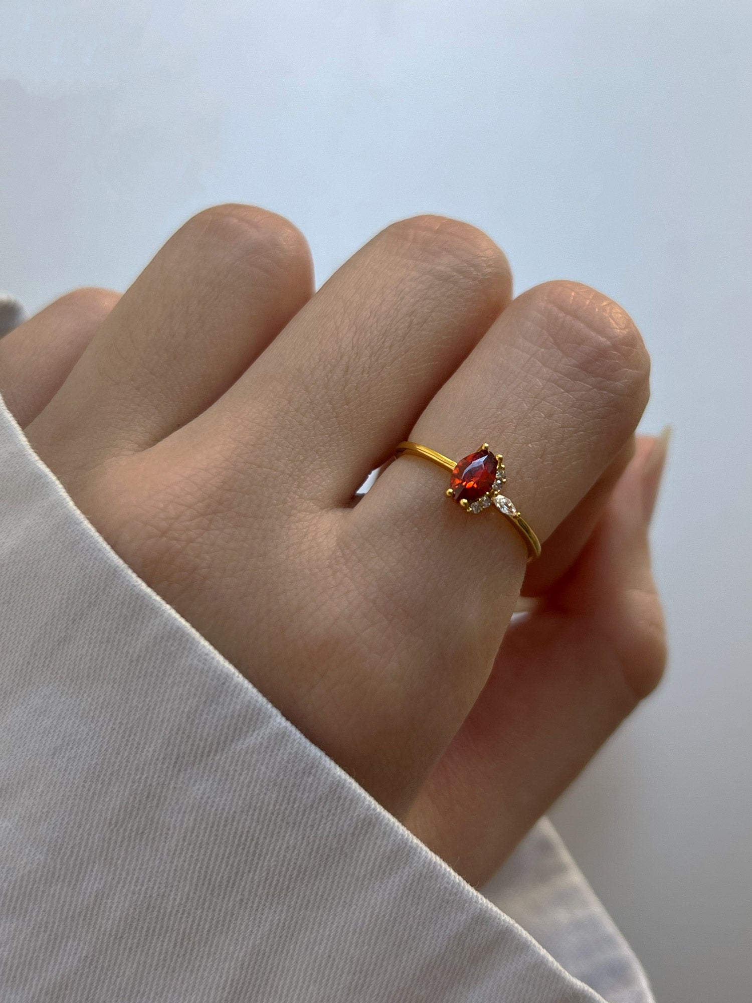 ruby red ring