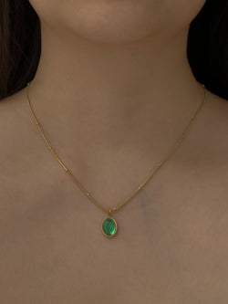 Thais Necklace - Green