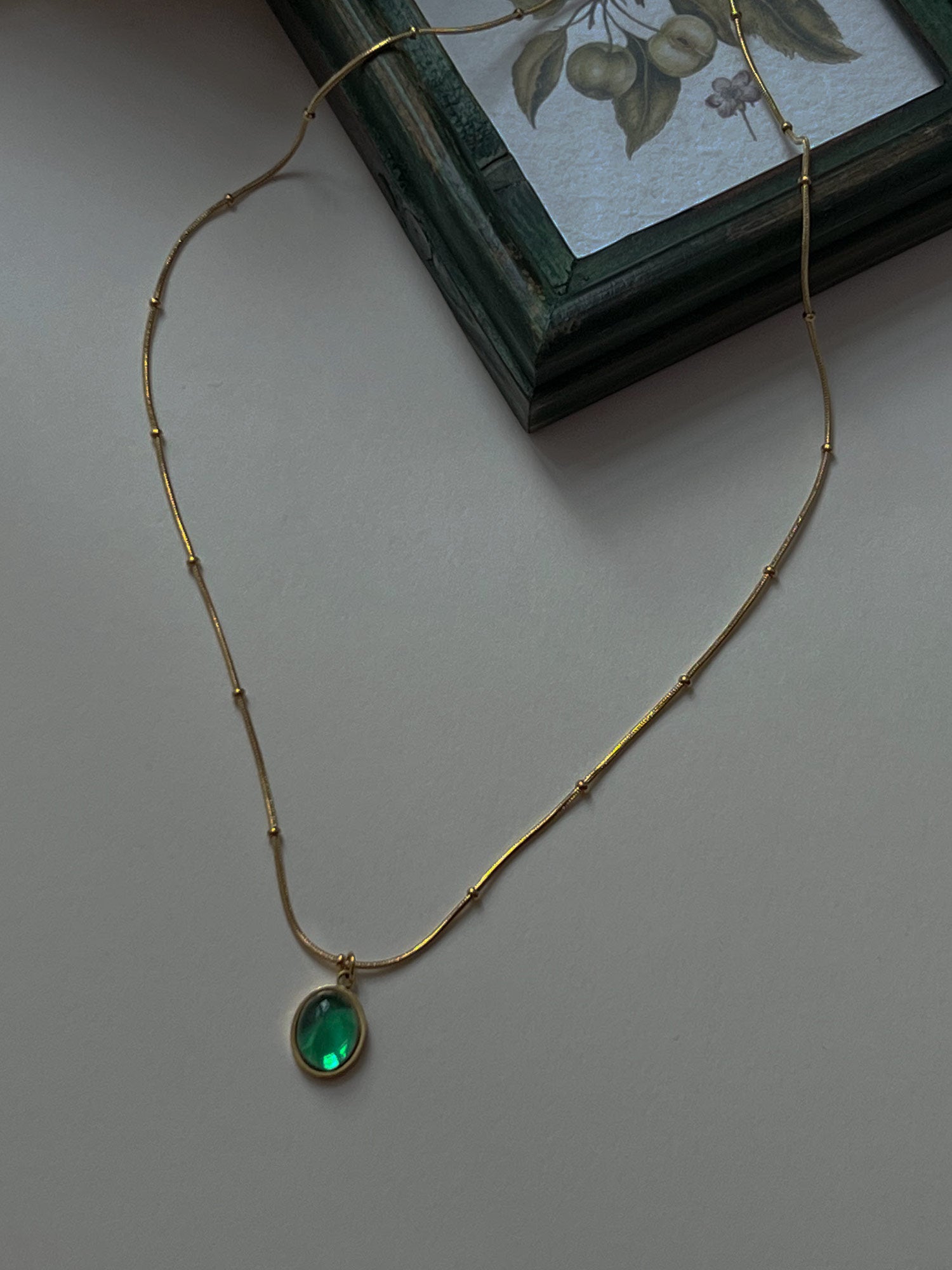 Thais Necklace - Green