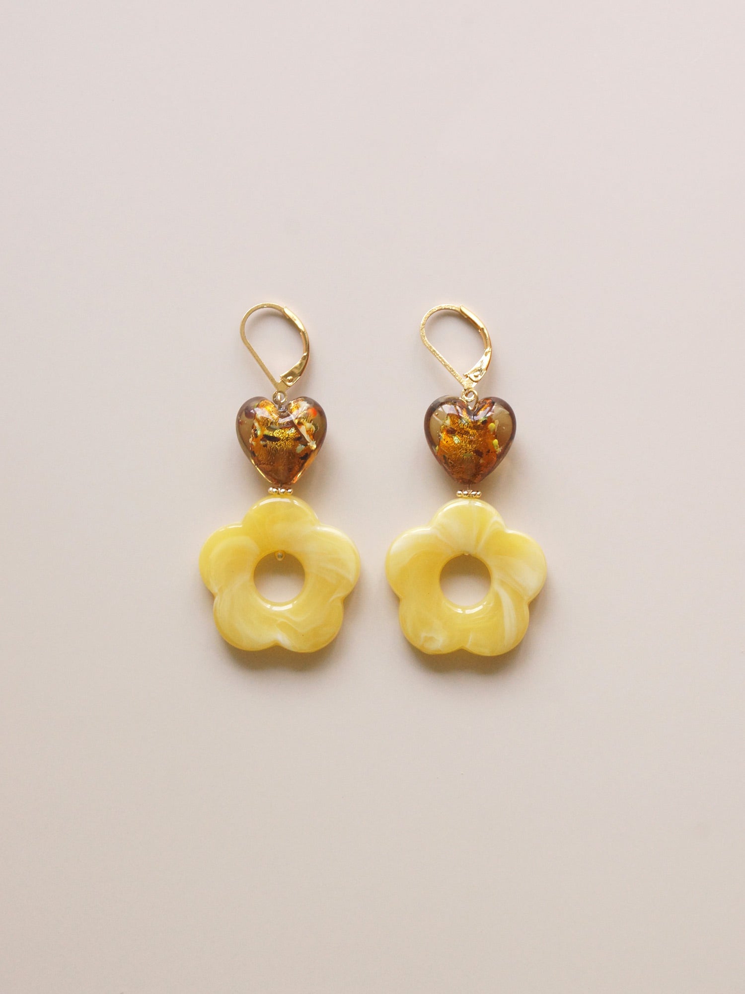Mosaic Buttercup Earrings *18K Gold-plated